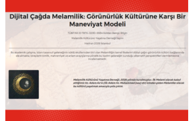 Dijital Çağda Melamilik: Görünürlük Kültürüne Karşı Bir Maneviyat Modeli
